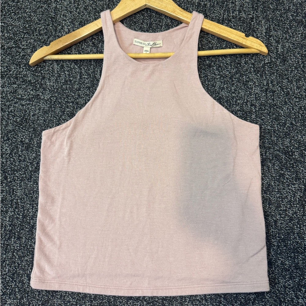 Express Pink Tank Top with Sleek Design